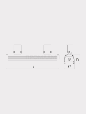 VSL Line Wash-TG 147-22700-850-Д схема размеры